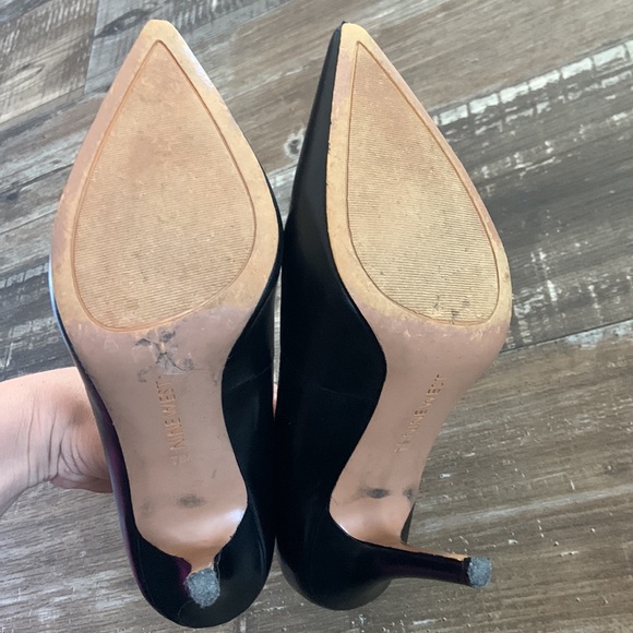 Nine West Leather Stiletto Heels - Picture 5 of 7